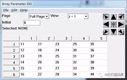 APDL中*Vread使用用法介绍的图1